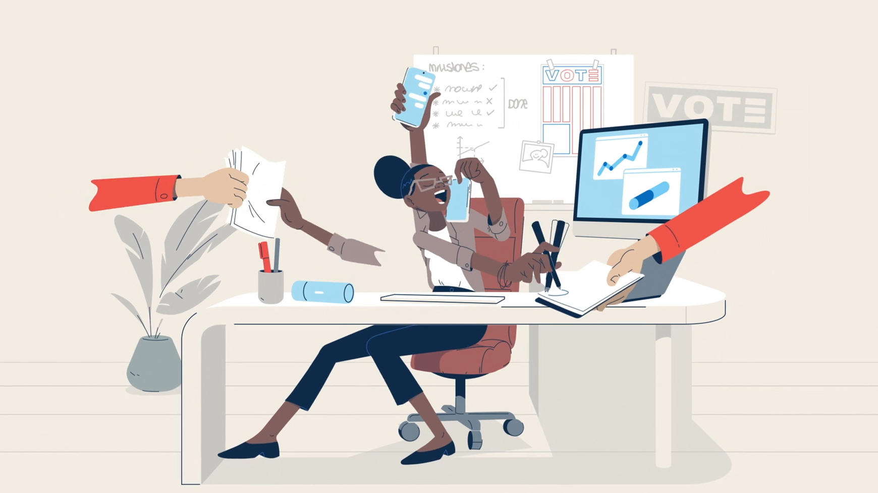 USPS Deliver Win - Not To Scale